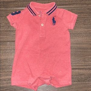 Baby boy one piece snap outfit